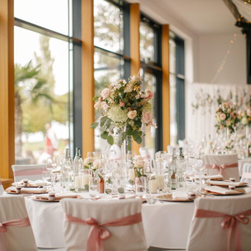Fensterplatz an einer Hochzeit